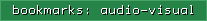 bookmarks: audio-visual